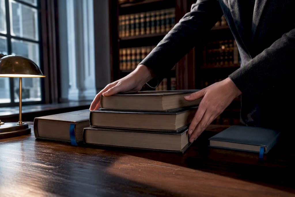 State law books on bereavement leave
