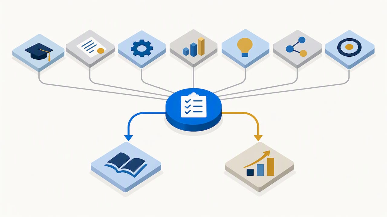 Seven factors inform an internship status assessment